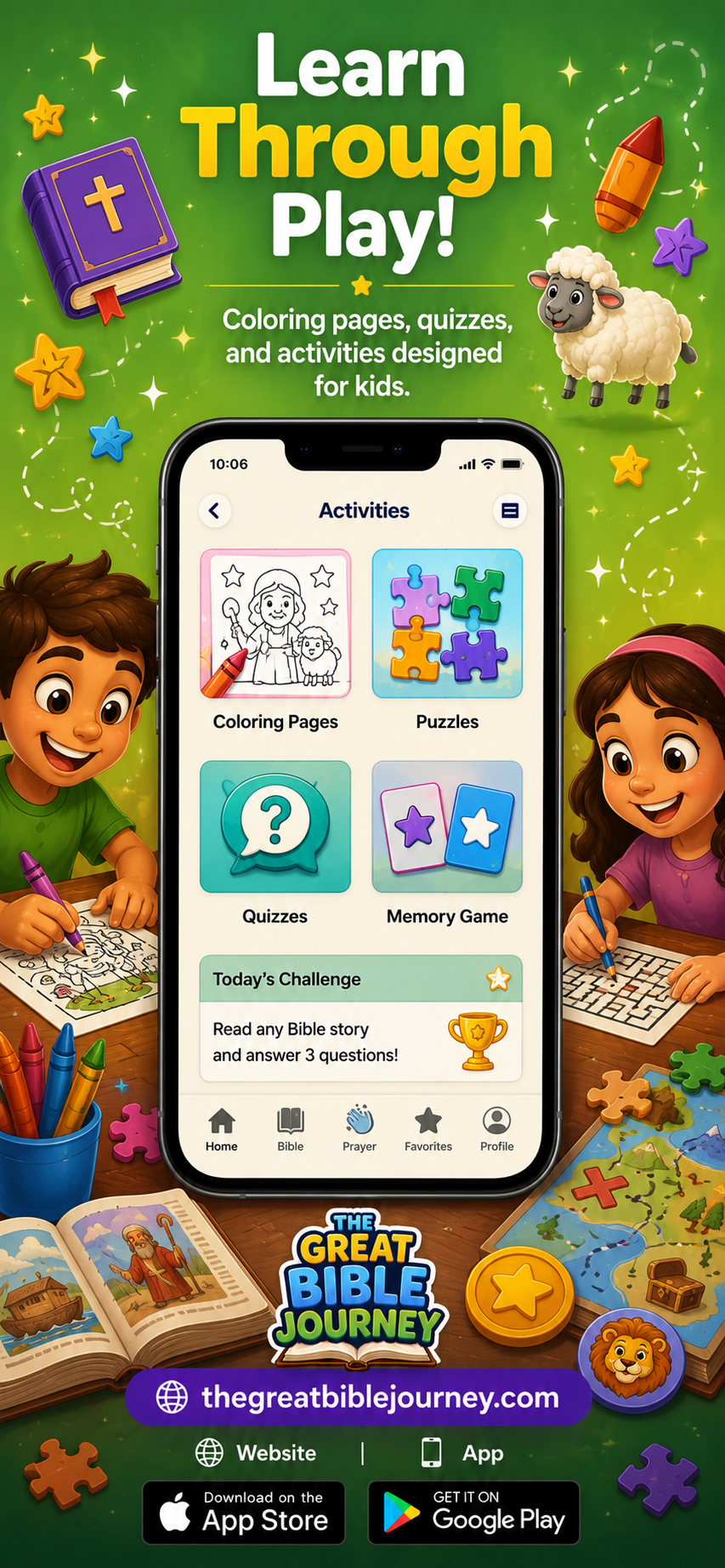 The Great Bible Journey App